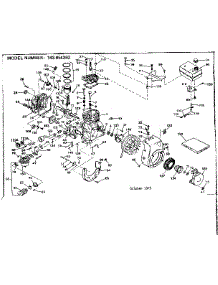 Engine parts for Craftsman Lawn & Garden Engine 143654292 from AppliancePartsPros.com