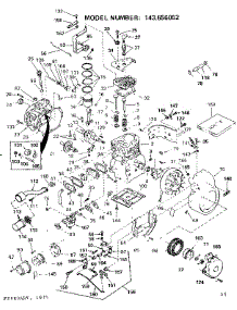 Replacement Parts parts for Craftsman Lawn & Garden Engine 143656052 from AppliancePartsPros.com
