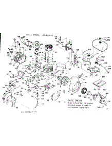Engine parts for Craftsman Lawn & Garden Engine 143656062 from AppliancePartsPros.com