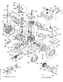 Replacement Parts parts for Craftsman Lawn & Garden Engine 143656092 from AppliancePartsPros.com