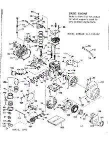 Replacement Parts parts for Craftsman Lawn & Garden Engine 143656102 from AppliancePartsPros.com