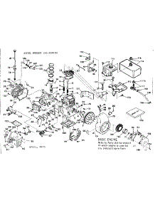 Engine parts for Craftsman Lawn & Garden Engine 143656192 from AppliancePartsPros.com