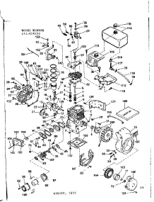 Replacement Parts parts for Craftsman Lawn & Garden Engine 143656252 from AppliancePartsPros.com