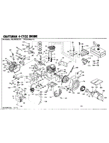 Replacement Parts parts for Craftsman Lawn & Garden Engine 143656272 from AppliancePartsPros.com