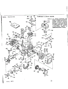 Engine parts for Craftsman Lawn & Garden Engine 143657032 from AppliancePartsPros.com