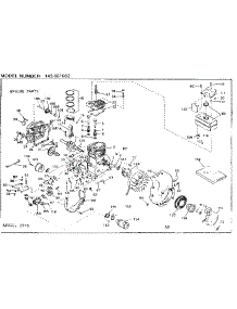Replacement Parts parts for Craftsman Lawn & Garden Engine 143661062 from AppliancePartsPros.com