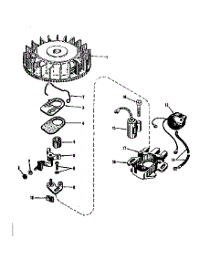 Magneto (Phelon F-3220-H) parts for Craftsman Lawn & Garden Engine 14366251 from AppliancePartsPros.com