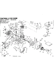 Replacement Parts parts for Craftsman Lawn & Garden Engine 143664182 from AppliancePartsPros.com