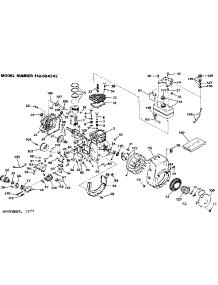 Replacement Parts parts for Craftsman Lawn & Garden Engine 143664242 from AppliancePartsPros.com