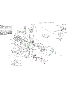 Replacement Parts parts for Craftsman Lawn & Garden Engine 143664292 from AppliancePartsPros.com