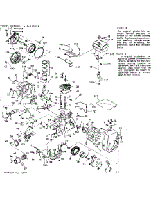 Replacement Parts parts for Craftsman Lawn & Garden Engine 143665032 from AppliancePartsPros.com