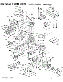 Replacement Parts parts for Craftsman Lawn & Garden Engine 143666142 from AppliancePartsPros.com