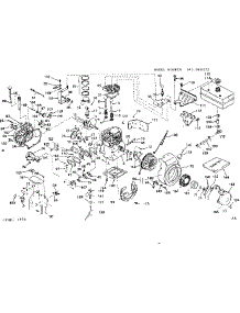 Engine parts for Craftsman Lawn & Garden Engine 143666252 from AppliancePartsPros.com