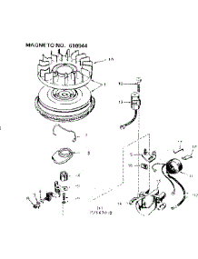 Magneto parts for Craftsman Lawn & Garden Engine 143667032 from AppliancePartsPros.com