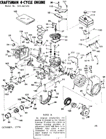 Replacement Parts parts for Craftsman Lawn & Garden Engine 143667052 from AppliancePartsPros.com