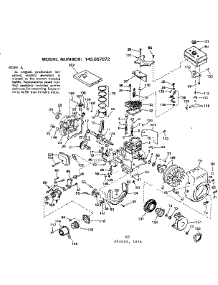 Replacement Parts parts for Craftsman Lawn & Garden Engine 143667072 from AppliancePartsPros.com