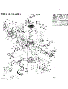 Engine parts for Craftsman Lawn & Garden Engine 143669012 from AppliancePartsPros.com