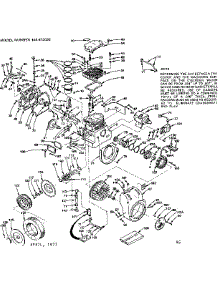 Replacement Parts parts for Craftsman Lawn & Garden Engine 143672022 from AppliancePartsPros.com