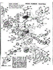 Replacement Parts parts for Craftsman Lawn & Garden Engine 143672042 from AppliancePartsPros.com