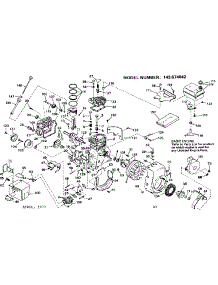 Replacement Parts parts for Craftsman Lawn & Garden Engine 143674042 from AppliancePartsPros.com