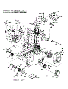 Engine parts for Craftsman Lawn & Garden Engine 143676062 from AppliancePartsPros.com