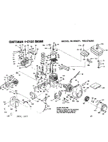 Engine parts for Craftsman Lawn & Garden Engine 143676202 from AppliancePartsPros.com