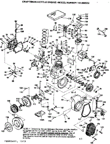 Replacement Parts parts for Craftsman Lawn & Garden Engine 143680032 from AppliancePartsPros.com