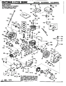 Engine parts for Craftsman Lawn & Garden Engine 143694032 from AppliancePartsPros.com