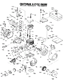Replacement Parts parts for Craftsman Lawn & Garden Engine 143696012 from AppliancePartsPros.com