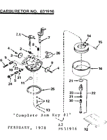 Replacement Parts parts for Craftsman Lawn & Garden Engine 143697012 from AppliancePartsPros.com