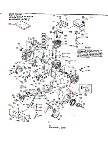Replacement Parts parts for Craftsman Lawn & Garden Engine 143697012 from AppliancePartsPros.com