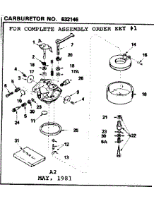 Replacement Parts parts for Craftsman Lawn & Garden Engine 143701022 from AppliancePartsPros.com