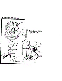 Magneto parts for Craftsman Lawn & Garden Engine 143706052 from AppliancePartsPros.com