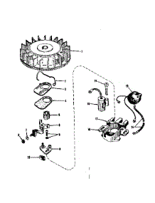 Magneto.(Phelon F-3220-G) parts for Craftsman Lawn & Garden Engine 14371252 from AppliancePartsPros.com