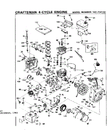Replacement Parts parts for Craftsman Lawn & Garden Engine 143714132 from AppliancePartsPros.com