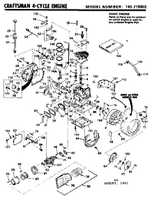 Replacement Parts parts for Craftsman Lawn & Garden Engine 143716302 from AppliancePartsPros.com