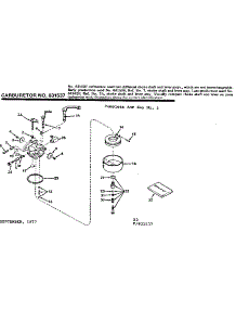 Replacement Parts parts for Craftsman Lawn & Garden Engine 143717052 from AppliancePartsPros.com