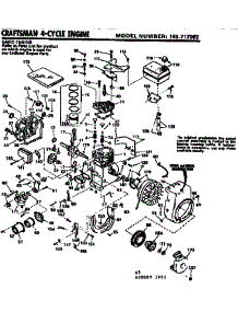 Replacement Parts parts for Craftsman Lawn & Garden Engine 143717062 from AppliancePartsPros.com