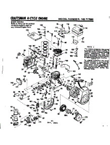 Replacement Parts parts for Craftsman Lawn & Garden Engine 143717082 from AppliancePartsPros.com