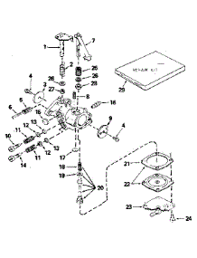 Replacement Parts parts for Craftsman Lawn & Garden Engine 143724022 from AppliancePartsPros.com