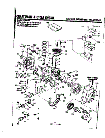 Replacement Parts parts for Craftsman Lawn & Garden Engine 143724042 from AppliancePartsPros.com