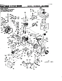 Replacement Parts parts for Craftsman Lawn & Garden Engine 143726302 from AppliancePartsPros.com