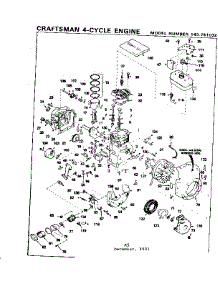 Replacement Parts parts for Craftsman Lawn & Garden Engine 143741032 from AppliancePartsPros.com