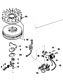 Magneto parts for Craftsman Lawn & Garden Engine 143744072 from AppliancePartsPros.com