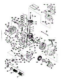 Engine parts for Craftsman Lawn & Garden Engine 143751032 from AppliancePartsPros.com