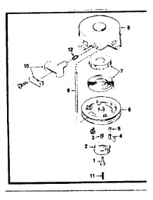 Starter, Rewind 590420A parts for Craftsman Lawn & Garden Engine 143751032 from AppliancePartsPros.com