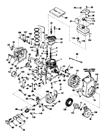Engine parts for Craftsman Lawn & Garden Engine 143751042 from AppliancePartsPros.com
