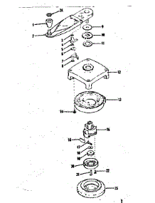 Self Starter No. 29295 parts for Craftsman Walk-Behind Lawn Mower 14375250 from AppliancePartsPros.com