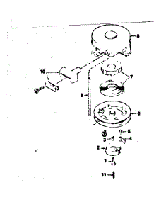 Rewind Starter No. 590420A parts for Craftsman Lawn & Garden Engine 143754012 from AppliancePartsPros.com