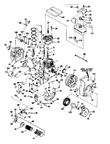 Engine parts for Craftsman Lawn & Garden Engine 143754042 from AppliancePartsPros.com